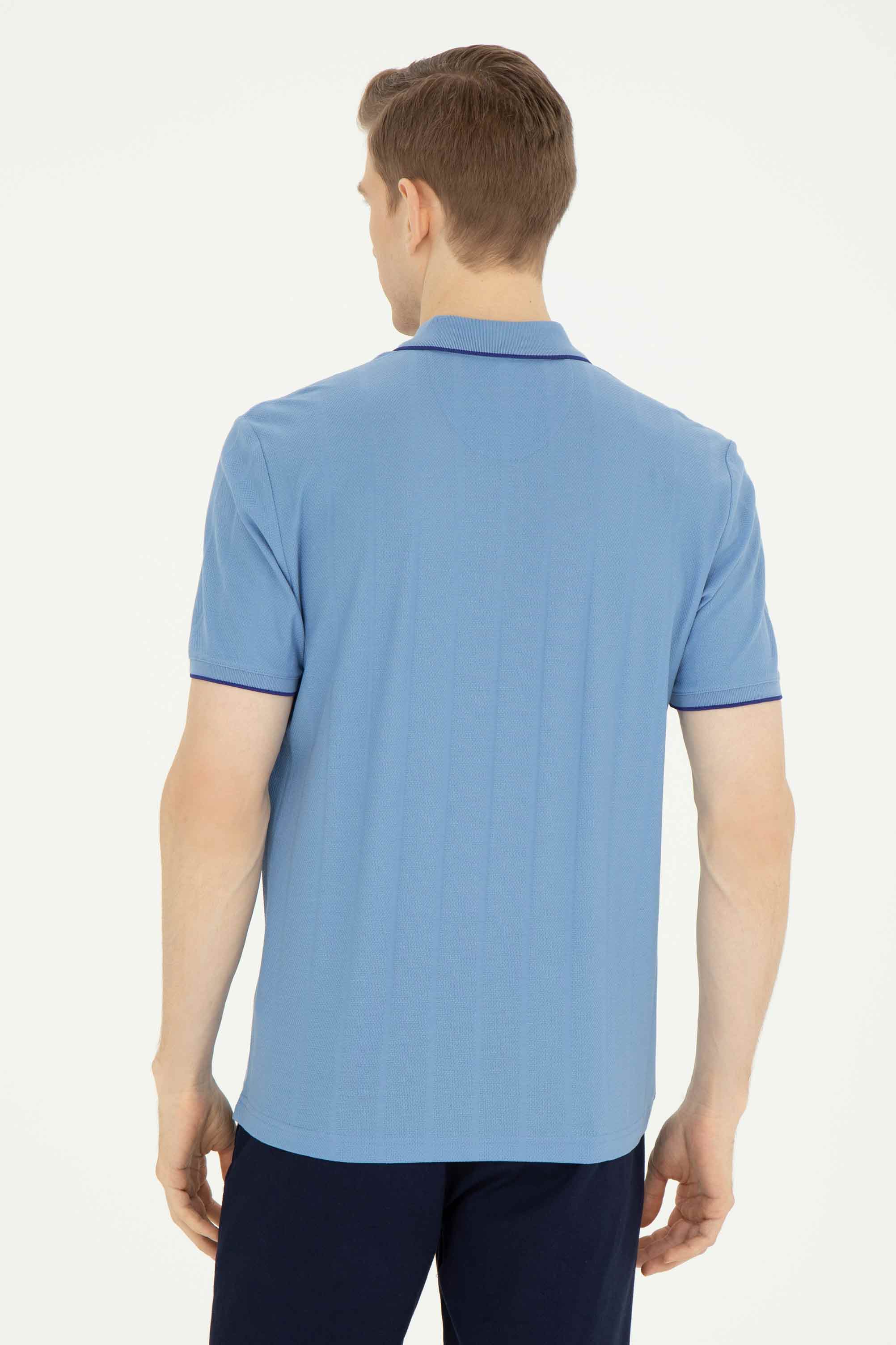 Bluzë polo me jakë me zinxhir dhe xhep