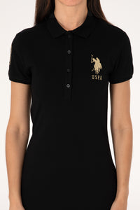 Fustan polo me logo klasike
