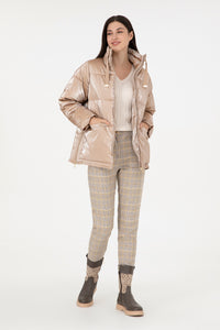 Xhup me shkëlqim metalik