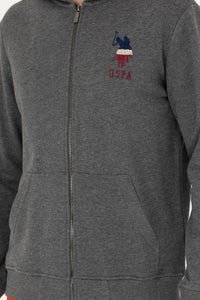 Hoodie me kapuç dhe zinxhir