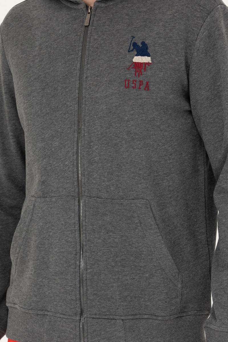 Hoodie me kapuç dhe zinxhir