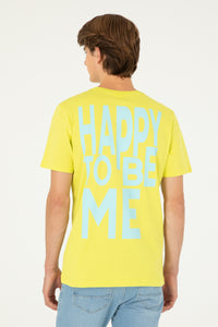 T-shirt me mbishkrim nga pas