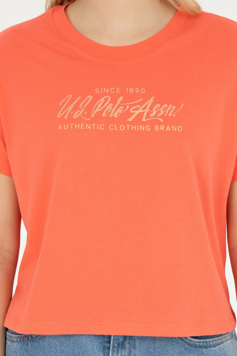 T-shirt i shkurtër me mbishkrim U.S. Polo Assn.