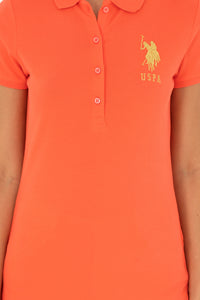 Bluzë polo klasike me logo ari