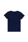 T-shirt bazik me logo të qëndisur për djem