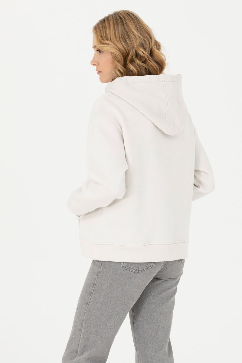 Hoodie me shkrim të qëndisur USPA shumëngjyrësh