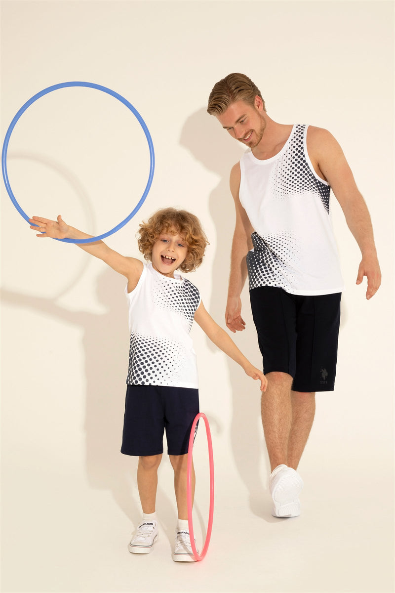Kanotierë USPA Sport me print efekt 3D për djem