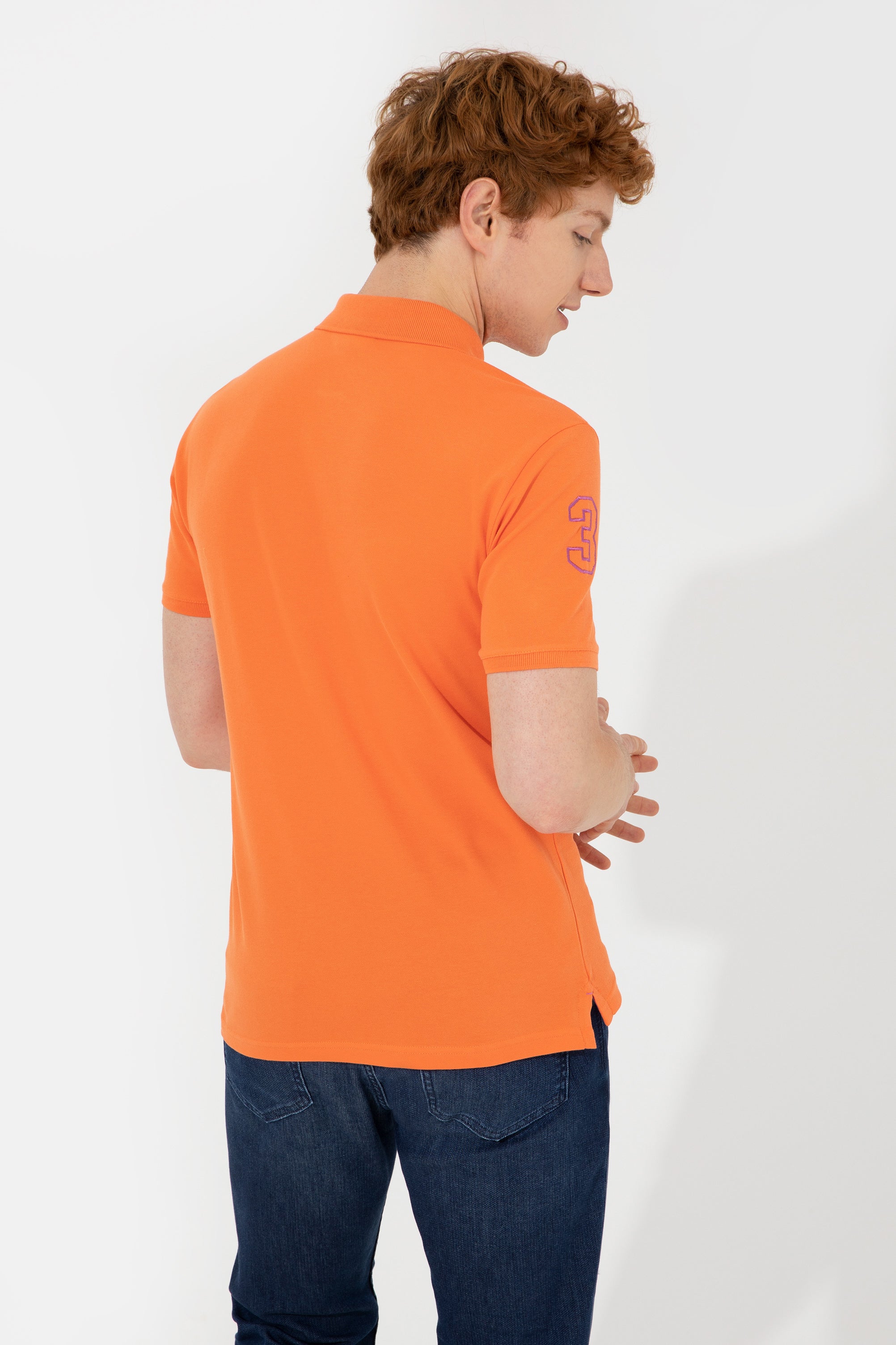 Bluzë polo bazike USPA Heritage