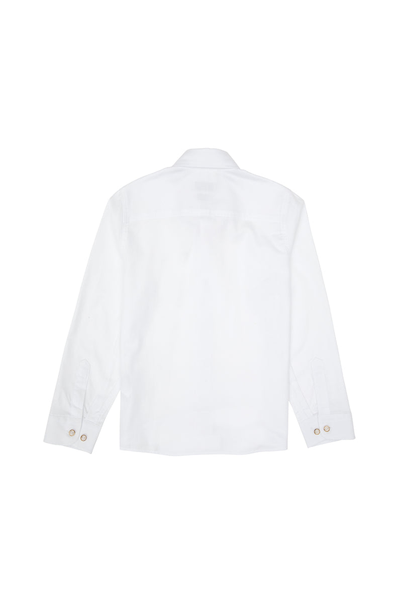 Këmishë elegante me mëngë të gjata për djem