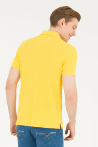 Bluzë polo klasike me logo blu