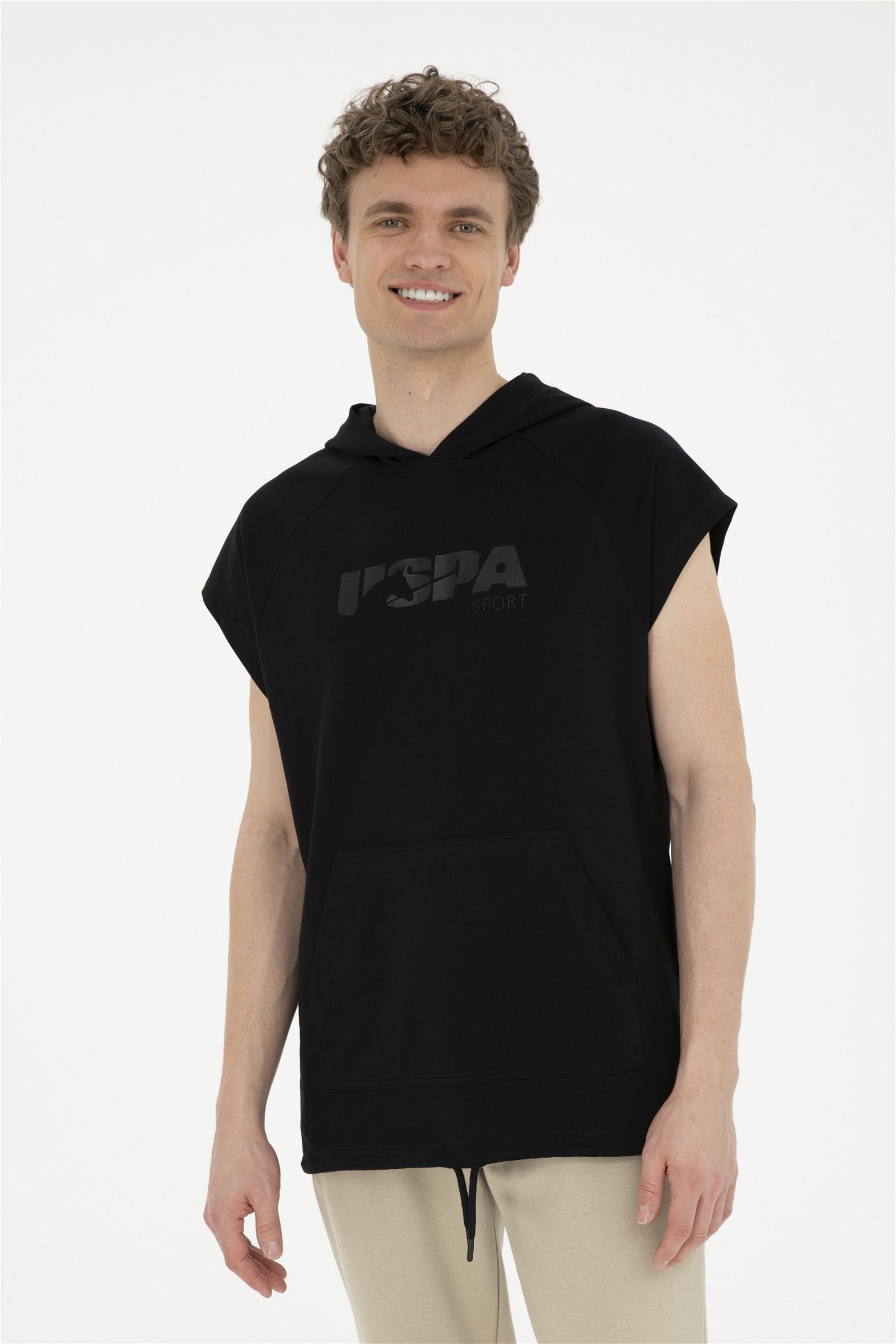 Hoodie USPA Sport me mëngë të shkurtra