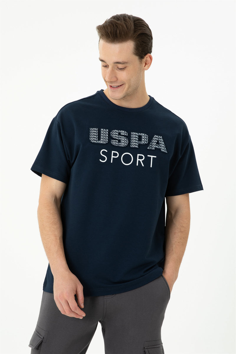 T-shirt USPA Sport me mbishkrim grafik