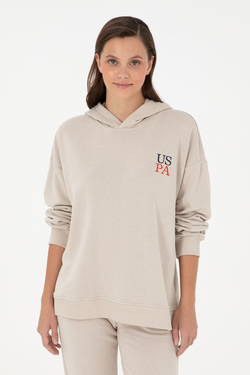 Hoodie bazik me shkrim minimalist USPA