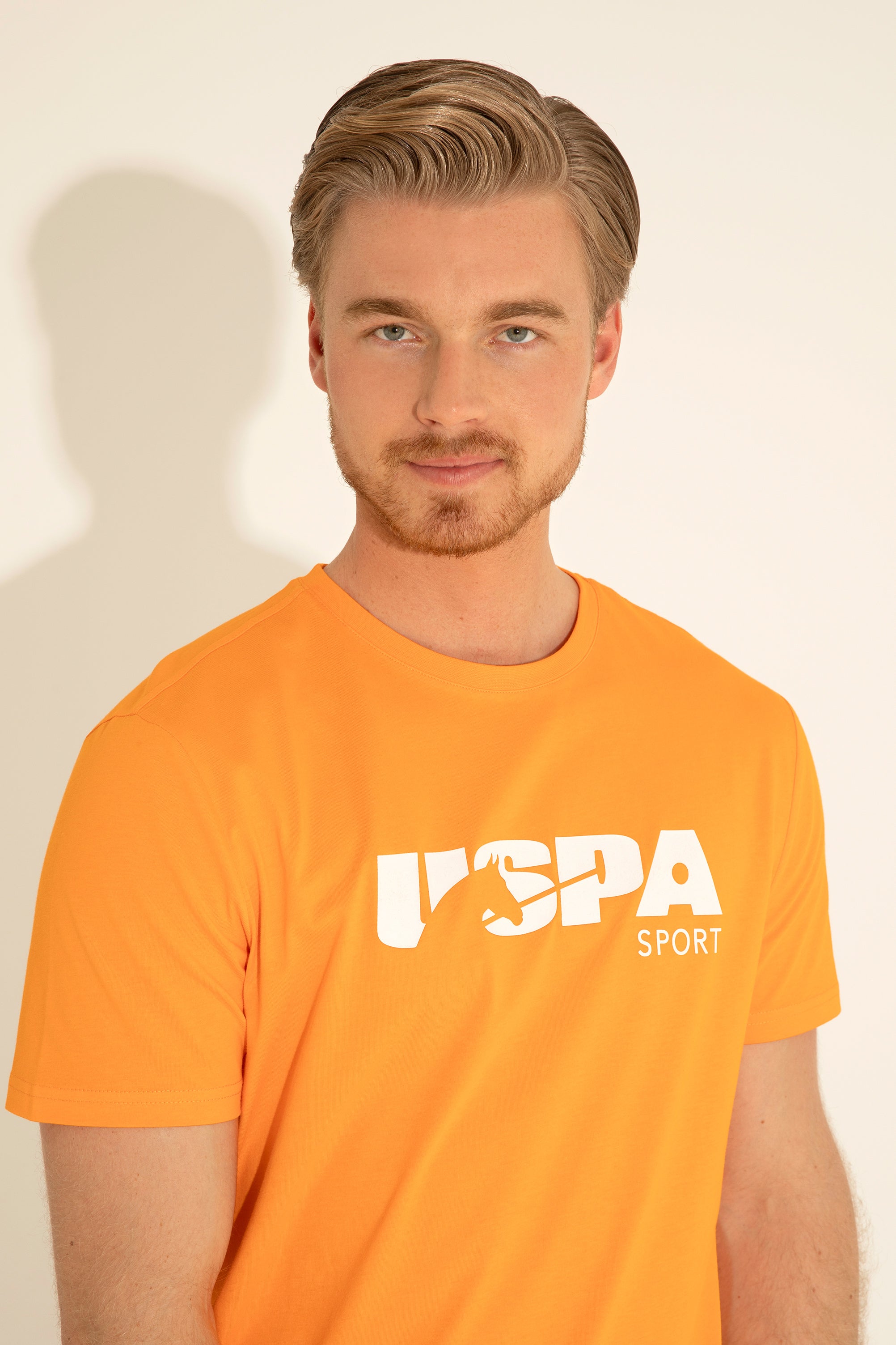 T-shirt USPA Sport me logo me kokë kali