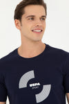 T-shirt USPA Sport me print minimalist