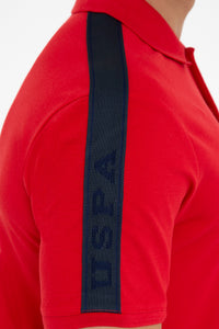 Bluzë polo me shirit USPA në sup