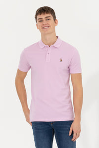 Bluzë polo klasike me logo të qëndisur