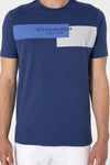 T-shirt me panele ngjyrash
