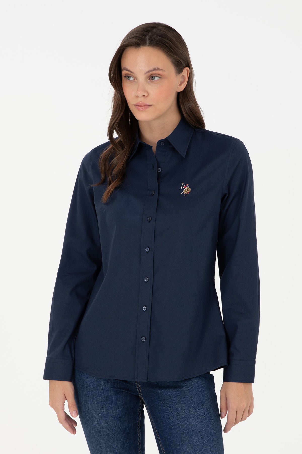 Këmishë klasike me mëngë të gjata