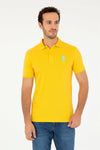 Bluzë polo klasike me logo shumëngjyrëshe