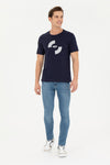 T-shirt USPA Sport me print minimalist