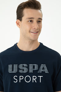 T-shirt USPA Sport me mbishkrim grafik