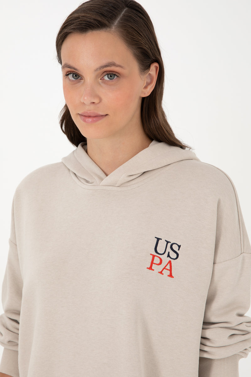 Hoodie bazik me shkrim minimalist USPA