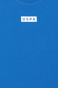 T-shirt USPA Sport me print minimalist për djem