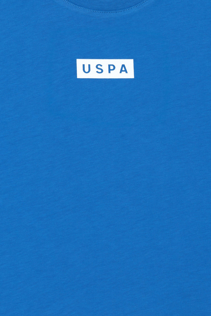 T-shirt USPA Sport me print minimalist për djem
