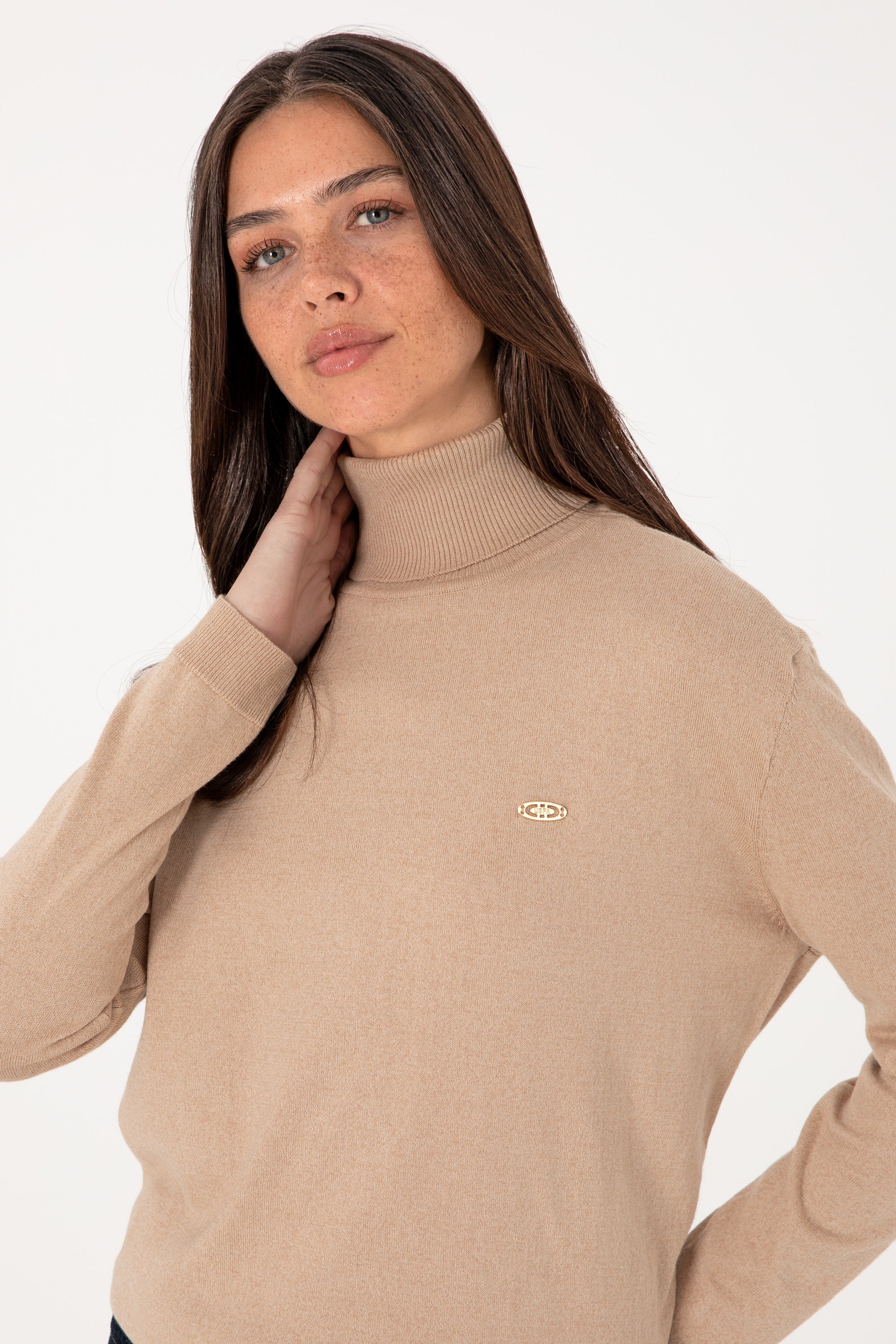 Golf klasik me logo metalike