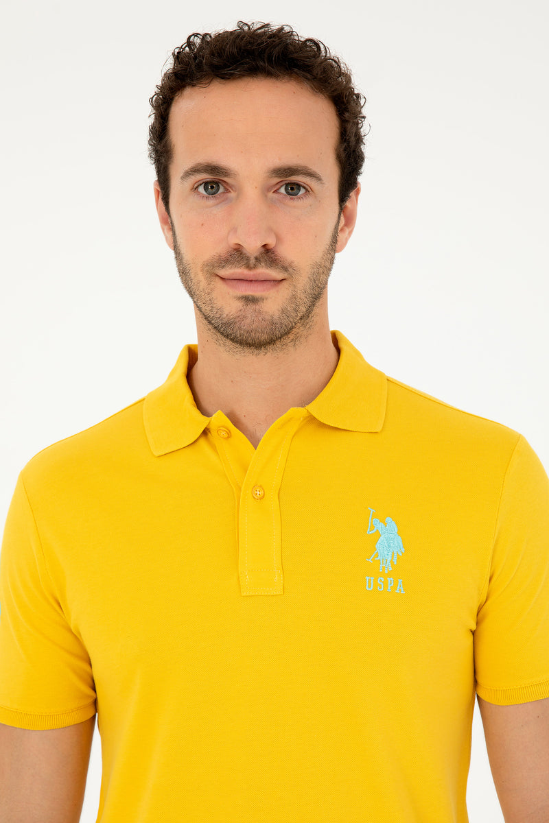 Bluzë polo klasike me logo shumëngjyrëshe
