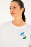 T-shirt crop-top USPA Sport