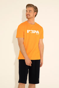 T-shirt USPA Sport me logo me kokë kali
