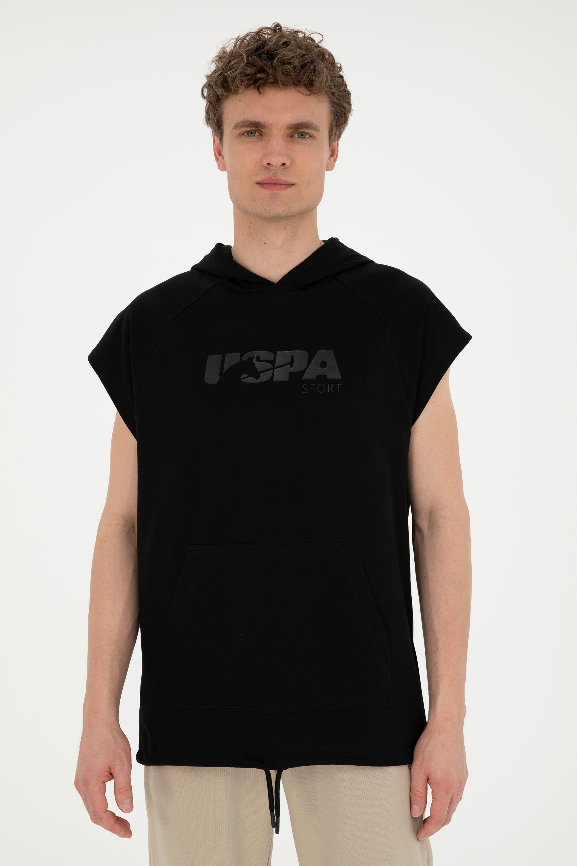 Hoodie USPA Sport me mëngë të shkurtra