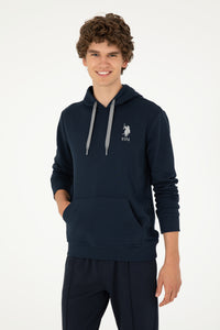 Hoodie me logo të qëndisur