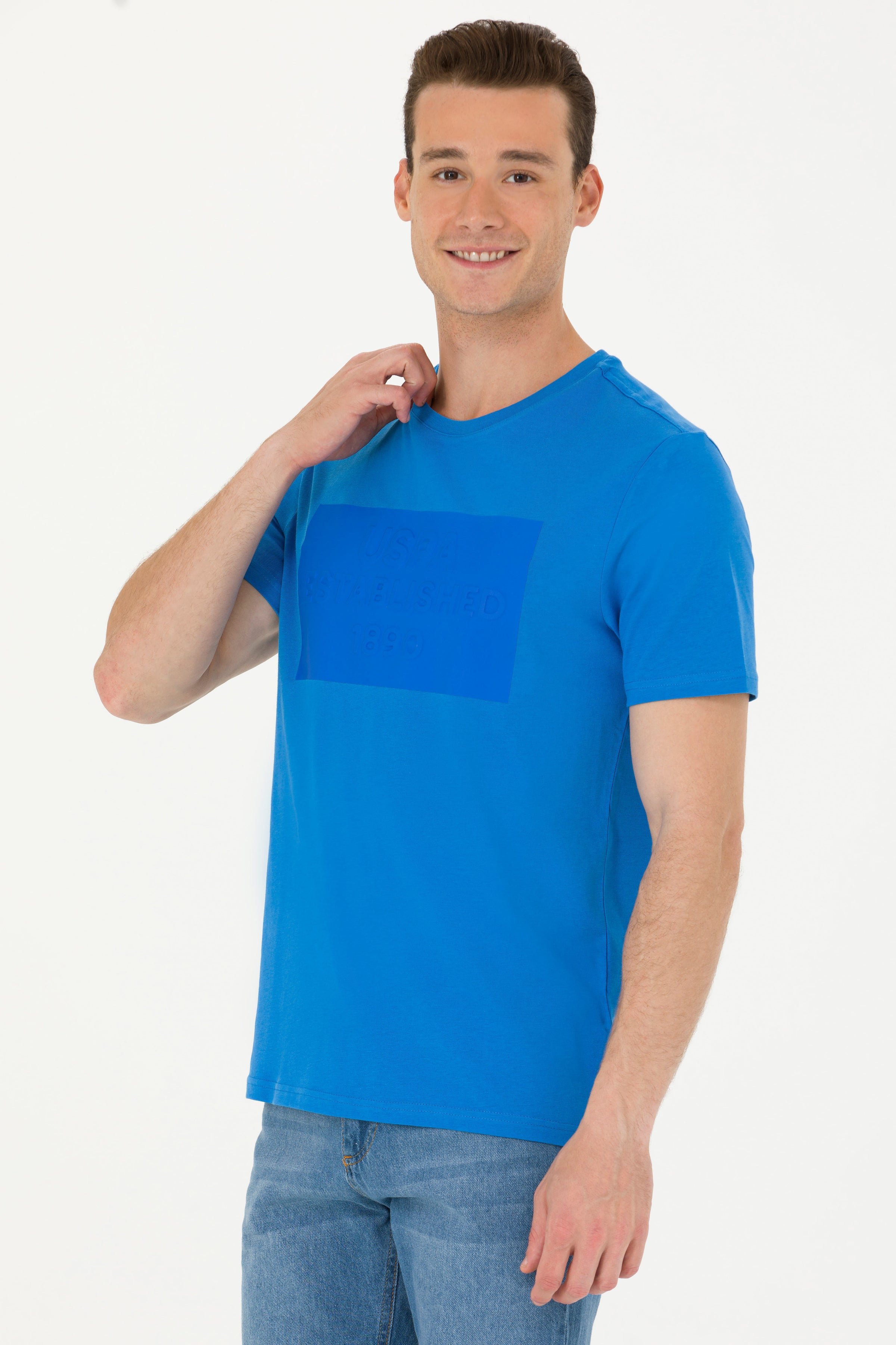 T-shirt USPA me shkrim 3D