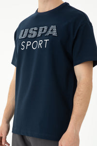 T-shirt USPA Sport me mbishkrim grafik
