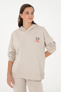 Hoodie bazik me shkrim minimalist USPA