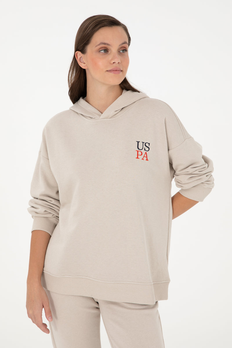 Hoodie bazik me shkrim minimalist USPA