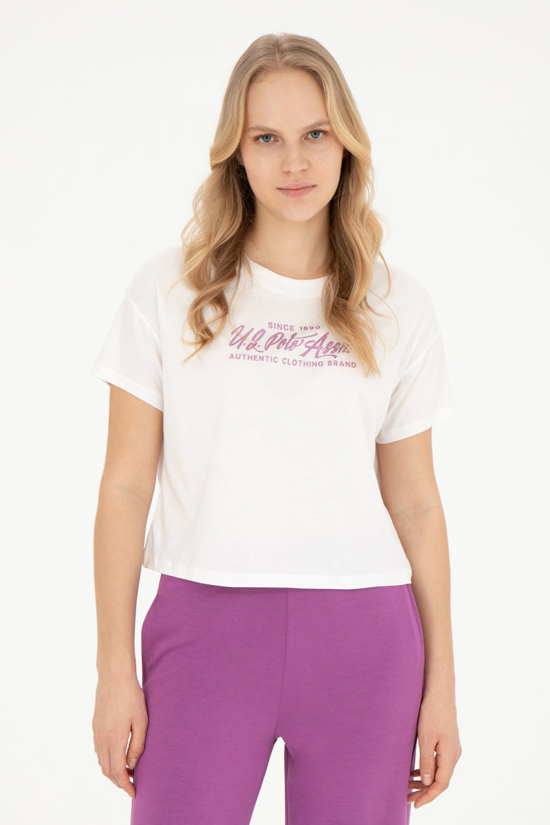 T-shirt i shkurtër me mbishkrim U.S. Polo Assn.